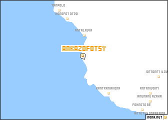 map of Ankazofotsy