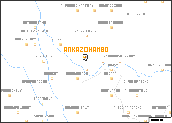 map of Ankazohambo