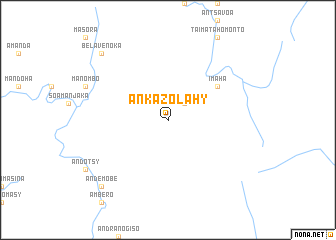 map of Ankazolahy