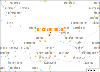 map of Ankazomanga