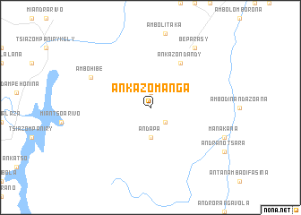 map of Ankazomanga