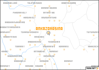 map of Ankazomasina