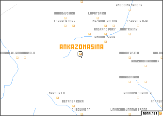 map of Ankazomasina