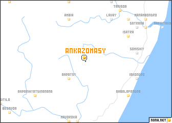 map of Ankazomasy