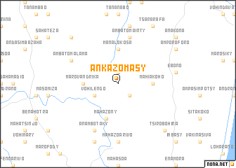 map of Ankazomasy