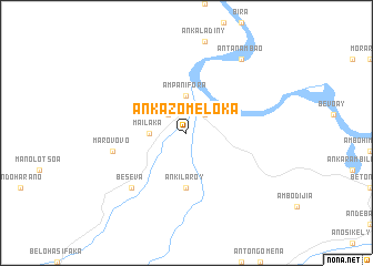 map of Ankazomeloka