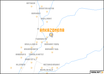 map of Ankazomena