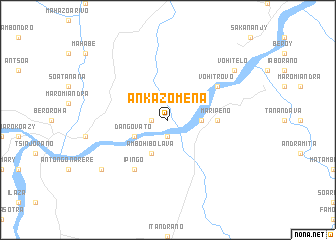 map of Ankazomena