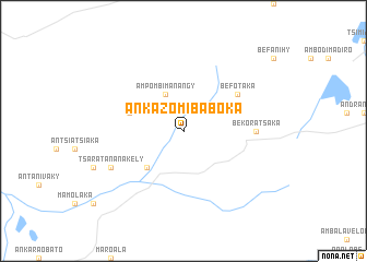 map of Ankazomibaboka