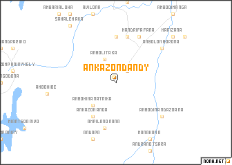 map of Ankazondandy