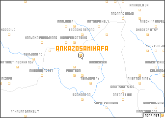 map of Ankazosamihafa