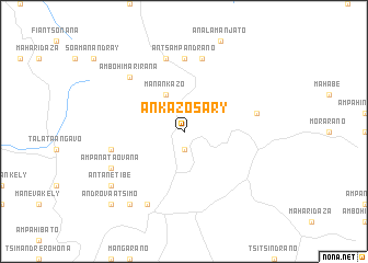 map of Ankazosary