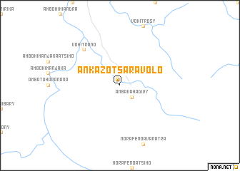 map of Ankazotsaravolo