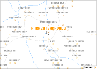 map of Ankazotsaravolo