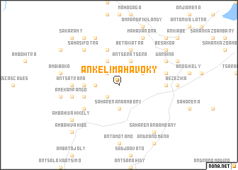 map of Ankelimahavoky