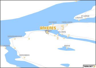 map of Ankenes