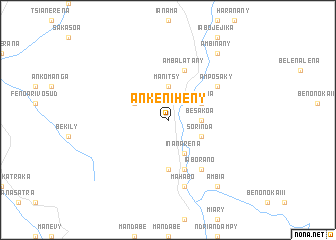 map of Ankeniheny