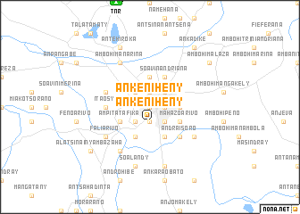 map of Ankeniheny