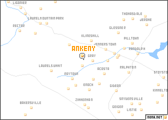 map of Ankeny