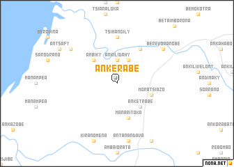 map of Ankerabe