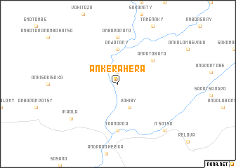 map of Ankerahera