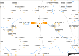 map of Ankerambe