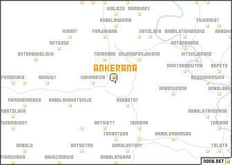 map of Ankerana