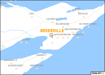 map of Ankerville