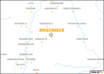 map of Ankevaheva