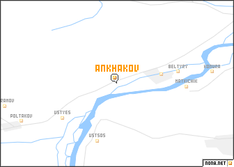 map of Ankhakov