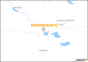 map of (( Ankhimovskaya ))