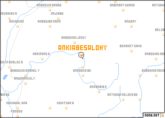 map of Ankiabe-Salohy