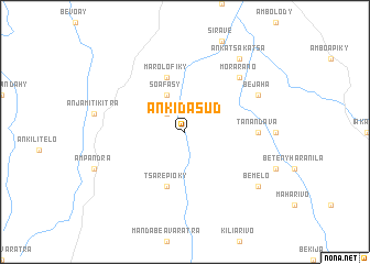 map of Ankida Sud