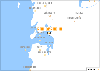 map of Ankidranoka