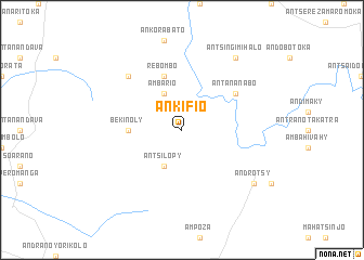 map of Ankifio