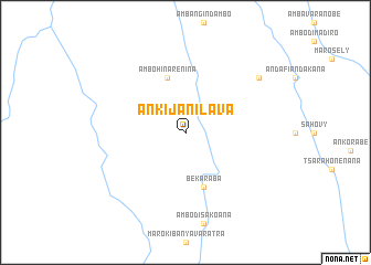 map of Ankijanilava