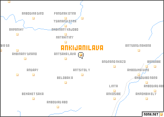 map of Ankijanilava