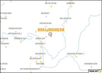 map of Ankijanimena