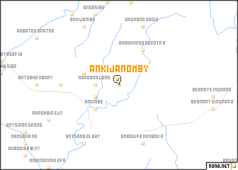 map of Ankijanomby