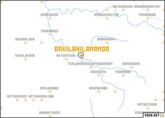 map of Ankilahilamamoa