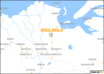 map of Ankilahila