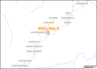 map of Ankilahila