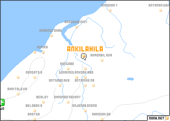 map of Ankilahila