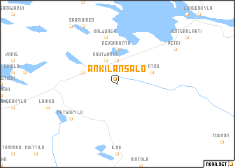 map of Änkilänsalo