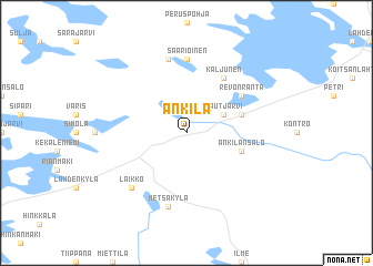 map of Änkilä