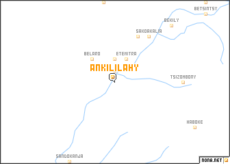 map of Ankililahy