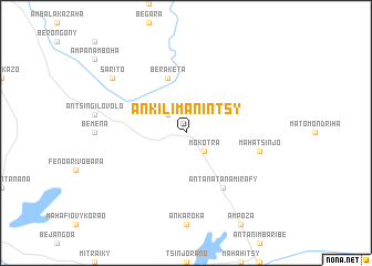 map of Ankilimanintsy