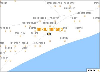 map of Ankilirandro