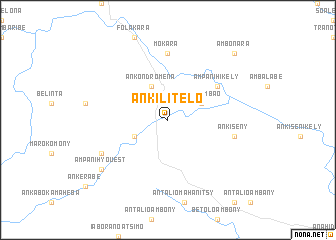 map of Ankilitelo