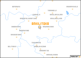 map of Ankilitoka